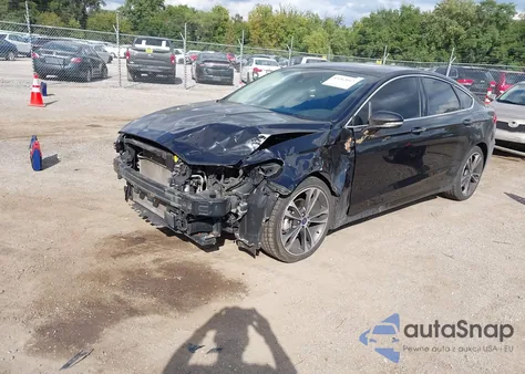 2019 Ford Fusion Titanium from USA, damaged, VIN 3FA6P0D95KR187128